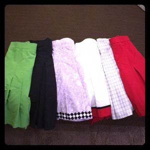LOT of 6 - TENNIS SKIRTS/ size 14